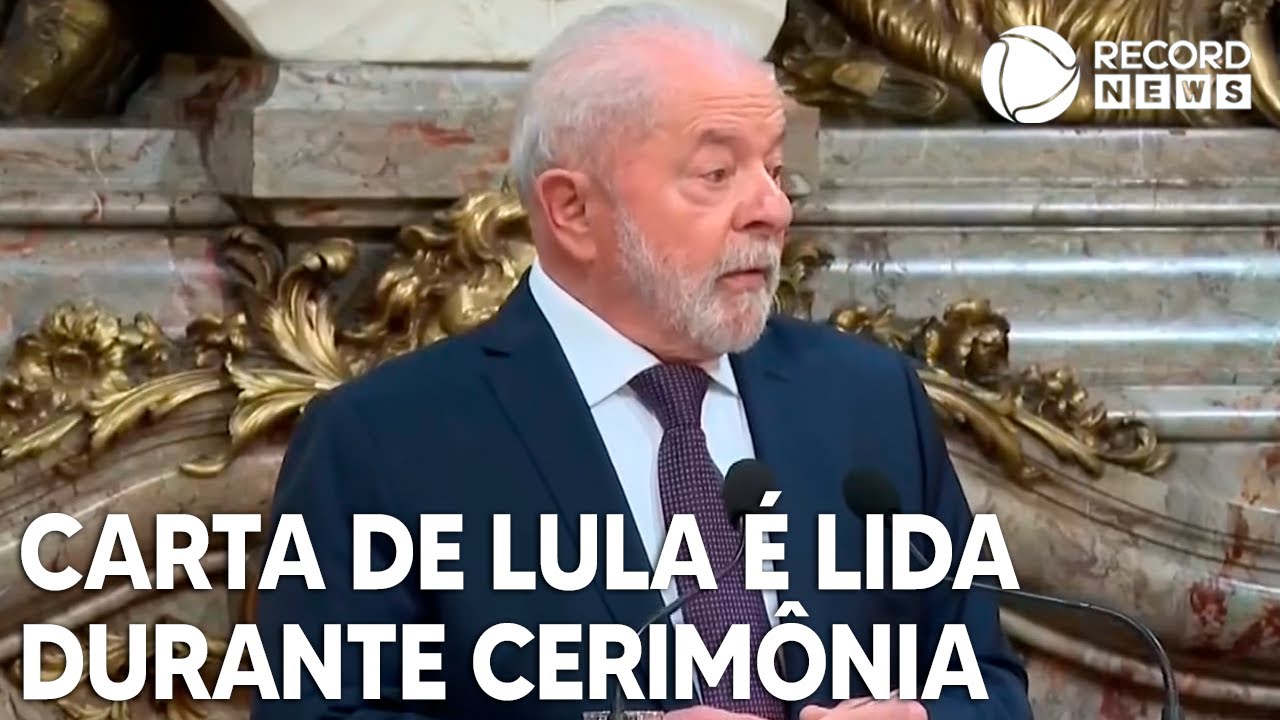 Carta de Lula é lida durante cerimônia de abertura do Congresso