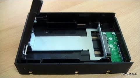 Icy Dock MB882SP-1S-1B 2.5" SSD / SATA HDD to 3.5" SATA Converter Review