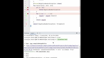 How to run your test in Android Studio using command line terminal and generate reports.