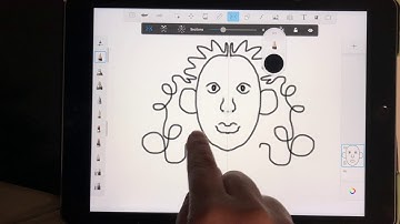 Using Symmetry Tool on Sketchbook