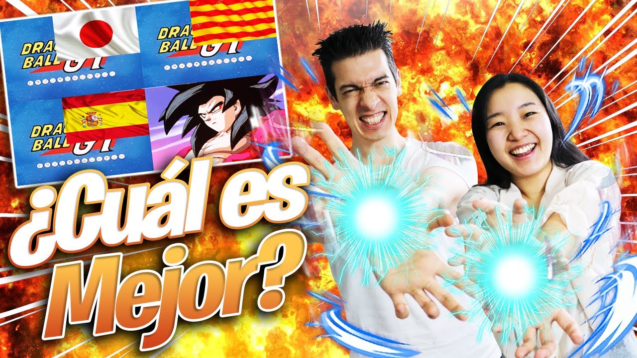JAPONESA REACCIONA A GOKU SE TRANSFORMA EN SSJ4 POR PRIMERA VEZ 😱 COMPARACIÓN DE IDIOMAS ESP vs LAT