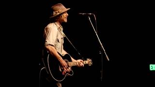 Todd Snider sings "Just Like Overnight" and receives a gift from a fan