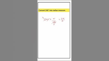 Convert Degree measure to Radian Measure  l Class 11 Trigonometric functions l Degree to Radian l