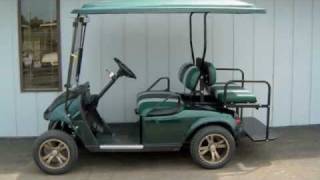 2006 E-Z-GO Gas Hunter Green Street-Ready Golf Cart
