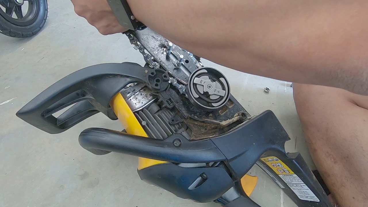 Craftsman Chainsaw Slipped Chain YouTube