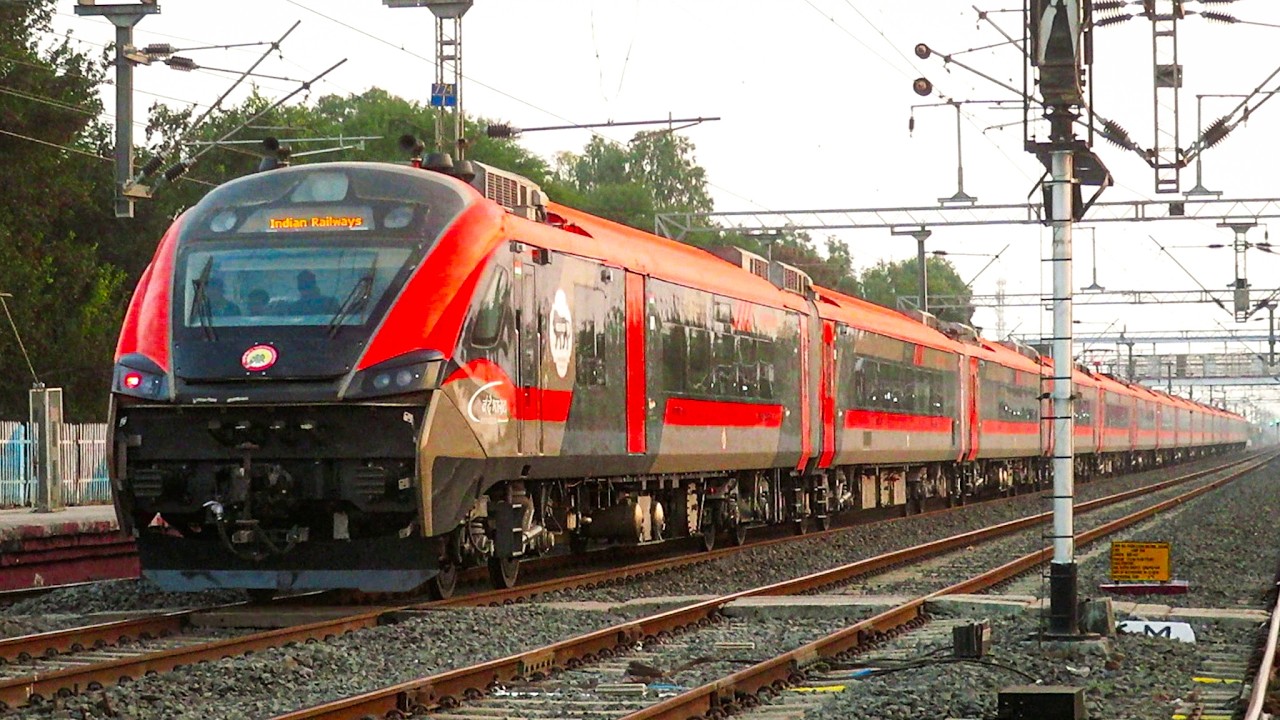 Vande Bharat Sleeper 180 KMPH Trial Run | Kota - Nagda | 30 December 2025