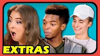EXTRA REACTIONS - YouTubers React to Chair Flip Challenge (Extras #100)