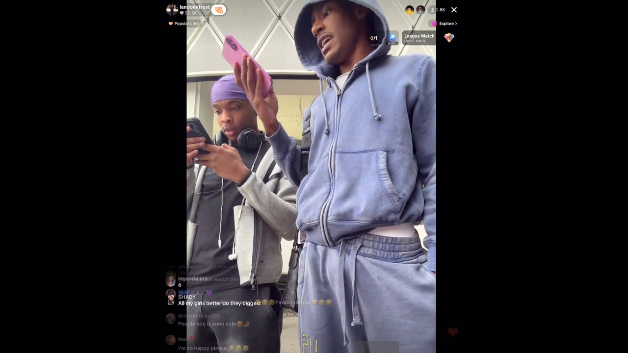 Landon & Poodie live airport reunion 12/05/2025