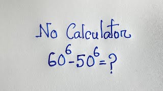 Famous No Calculator ❌ |  A Nice Algebra problem | Profile