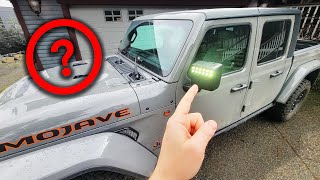 Are These Oracle Side Mirror Lights Worth It? Install on New Jeep Gladiator