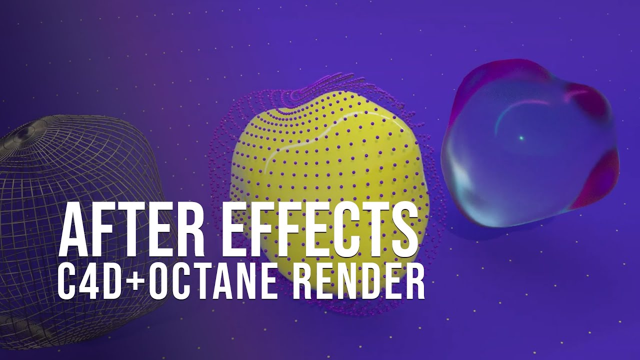 CINEMA 4D ANIMATION ⚡️ [Cinema4d + After Effects] - YouTube