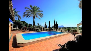 Sea view villa for sale in Benissa, Costa Blanca.