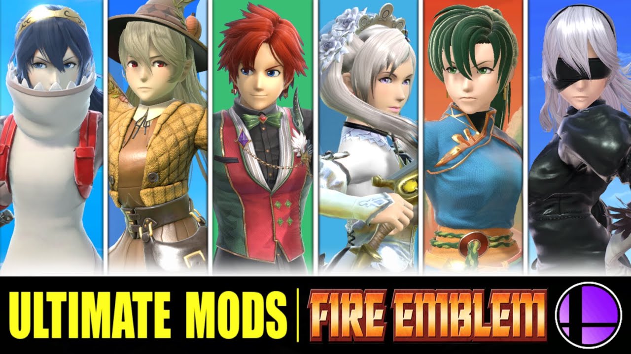 Fire Emblem Mods in SMASH ULTIMATE! YouTube