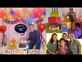 Husband birthday Vlog 2022 | Surprise video Reaction | Surprise Card | PINATA cake On 36th Birthday