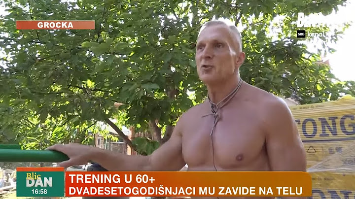 DA SE MLADI POSTIDE: PREKO 60 I U TOP FORMI: "Žao mi je što mladi neće da treniraju"