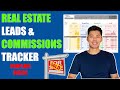 Real Estate Agent Commission Spreadsheet Tracker & Dashboard Template Walkthrough 2022