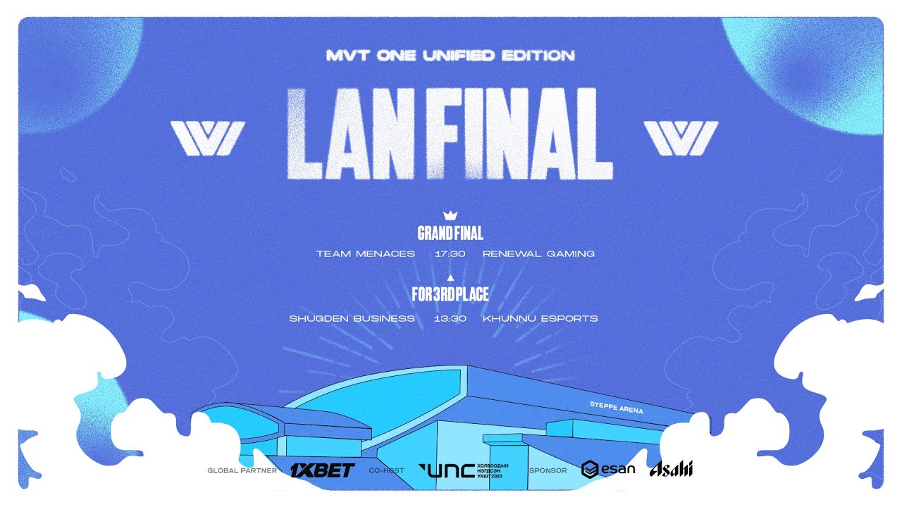 MVT One: Unified Edition | Grand Final | TEAM MENACES vs RENEWAL GAMING | BO3