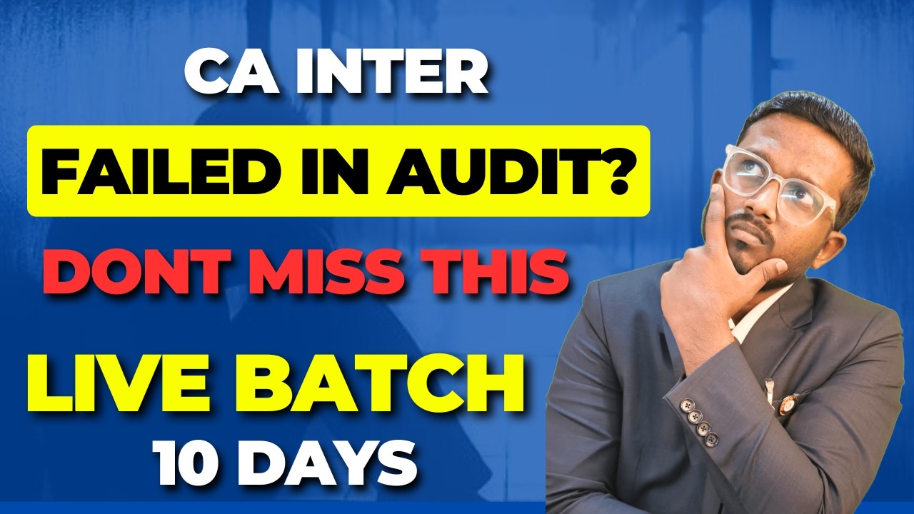 What Exactly Went WRONG? | Complete Audit Strategy | HONEST & PRACTICAL | CA Inter May'26 | AIR 5, 6