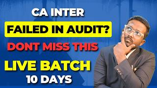 What Exactly Went WRONG | Complete Audit Strategy | HONEST & PRACTICAL | CA Inter May'26 | AIR 5, 6
