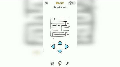 Brain Out Level 27 / Go to the exit