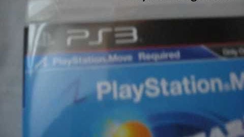PS Move & Navigation unboxing.