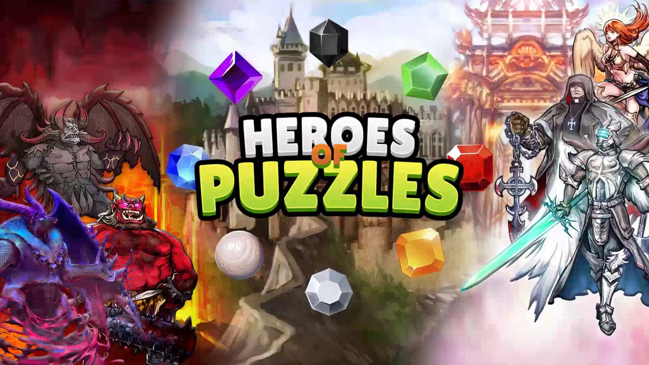 Heroes of puzzles GamePlay Trailer Final