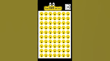 👀 EYE TEST CHALLENGE #36 - CAN U FIND ODD ONE ? #shorts #youtubeshorts #puzzle #viralshorts