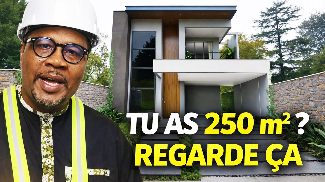 Tu as un terrain de 250 m² ? Voici la maison parfaite pour toi