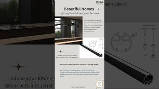 Kitchen Lighting that defines your persona! #architechts #interiordesign #architecturallighting