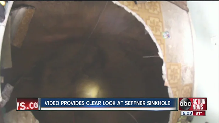 Video released of Seffner sinkhole that claimed li...