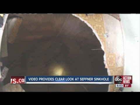 Video released of Seffner sinkhole that claimed life of Jeff Bush
