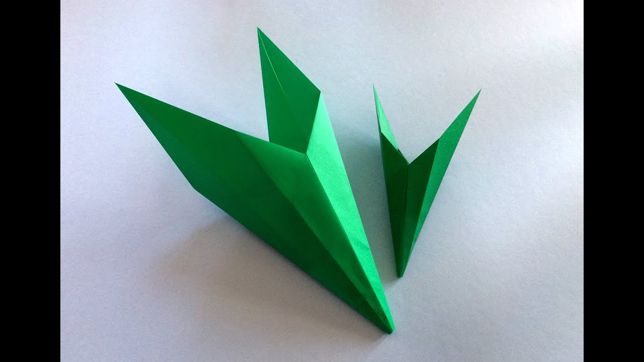 Origami Tulip Leaf Base YouTube