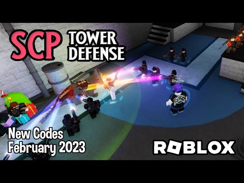 Roblox SCP Tower Defense New Code November 2023 