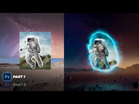 How to Create a Portal Photo Manipulation: Teleporting to Mars | Photoshop Compositing Tutorial