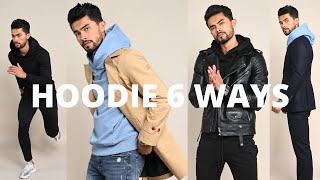 How To Wear A Hoodie 6 Ways | New modern Ways