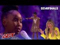 VICTORY BRINKER DROPS THE MIC During Her AGT Semifinals Performance!