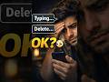 Gen Z Truths #05 |Typing… Delete… ‘Ok’ 👀 #shorts #relatable #funny