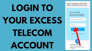 Excess Telecom Agent Login - How to Sign in to Your Excess Telecom Account (2024) screenshot 3