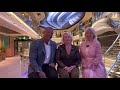 Интервью в круизе на MSC World Europa специально для Вас! Irina Aronets and Mark &amp; Viktoria Daugavet