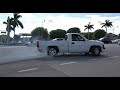 CHAOS AND COPS AT CARS AND COFFEE!! (Drifts, Revs, Pullovers) | Cars and Coffee Palm Beach [Part 1]