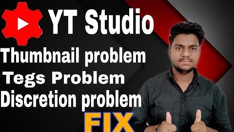 yt studio save problem fix issue | How to solve YouTube studio save problem