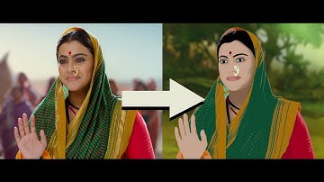 How to Turn Video into 2D Effect Video - Using VFX Software Nuke & Silhouette