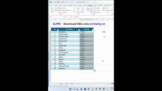 Hàm SUMX cộng text trong excel | Download: https://x.flashy.vn