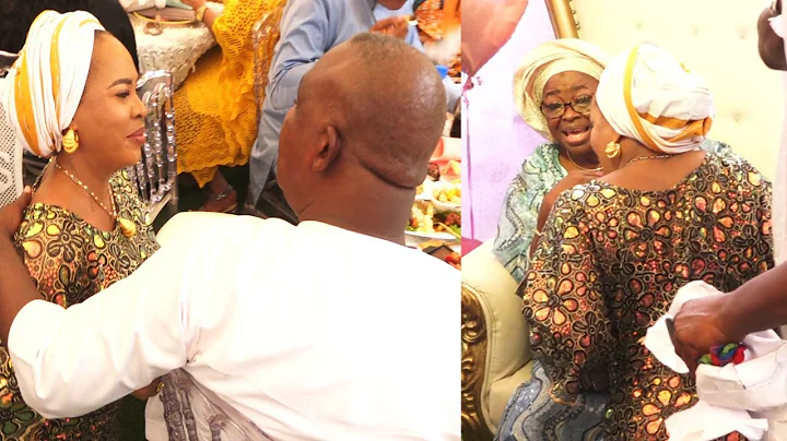 SO HUMBLE! SEE HOW FATHIA BALOGUN HONOUR ADEBAYO SALAMI AND HIS WIFE AT HER 70TH BIRTHDAY