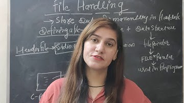 C Programming for Beginners In Hindi |  C File Handling | File handling in C programming |