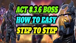 Mcoc Act 8.3.6 Cerastes how to easy step to step screenshot 5