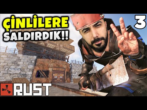 ÇİN SARAYINA SALDIRDIK!! EKİPLE RUST (Bölüm #3) | Barış Can