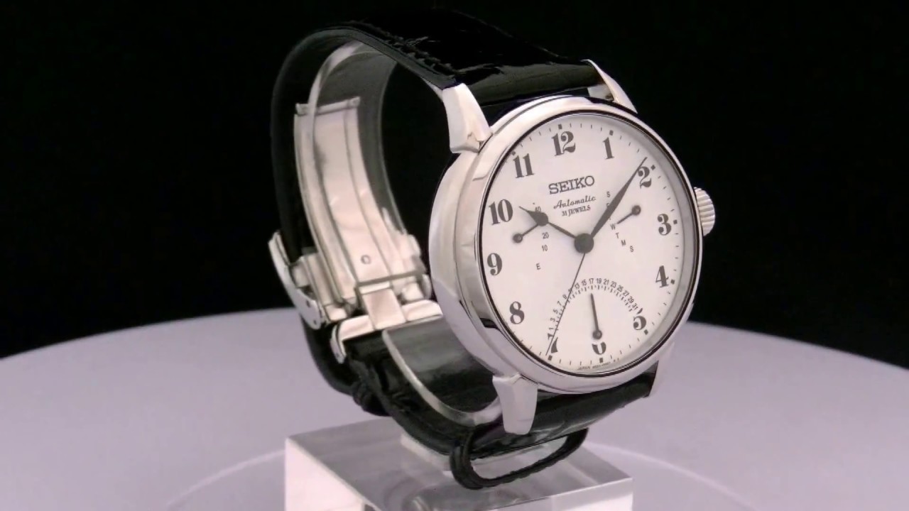 Seiko Automatic Watches Presage SARD007 Enamel Dial - YouTube