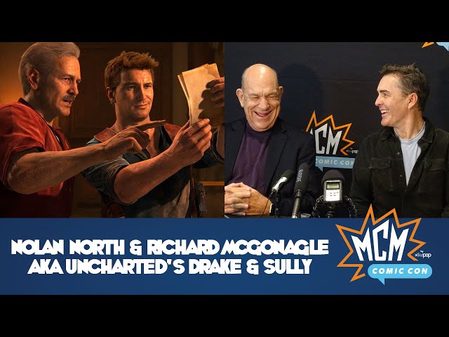 Nolan North & Richard McGonagle, AKA Uncharted's Drake & Sully (Interview One)!
