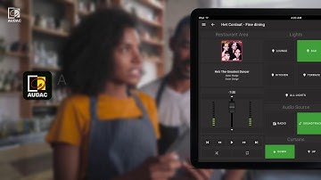 AUDAC Touch™ 2   Bars and Restaurants Advertisement - TREMTEC AV